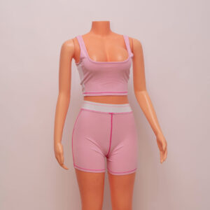 2 Piece Pink Loungwear