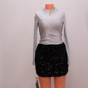 Rilish Sequence Short Skirt